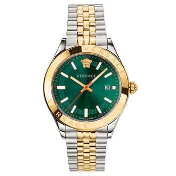 versace watches green dial|versace green sunray dial.